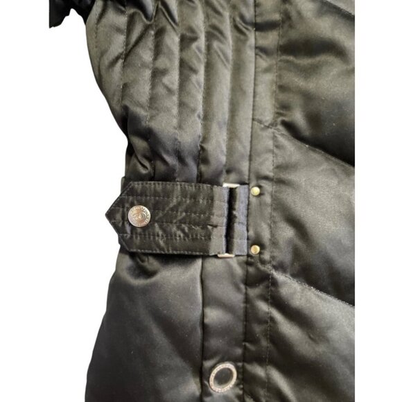 Zero Xposur Down-Filled Black Puffer Ski Snow Jacket Women's Large Fur-Lined EUC - Picture 4 of 15